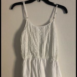 A&F adorable lace and I let romper
